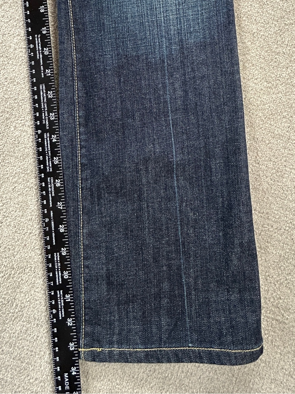 Y2K David Kahn Made in USA Lauren Bootcut Jeans Women's Size 6 - Picture 9 of 16